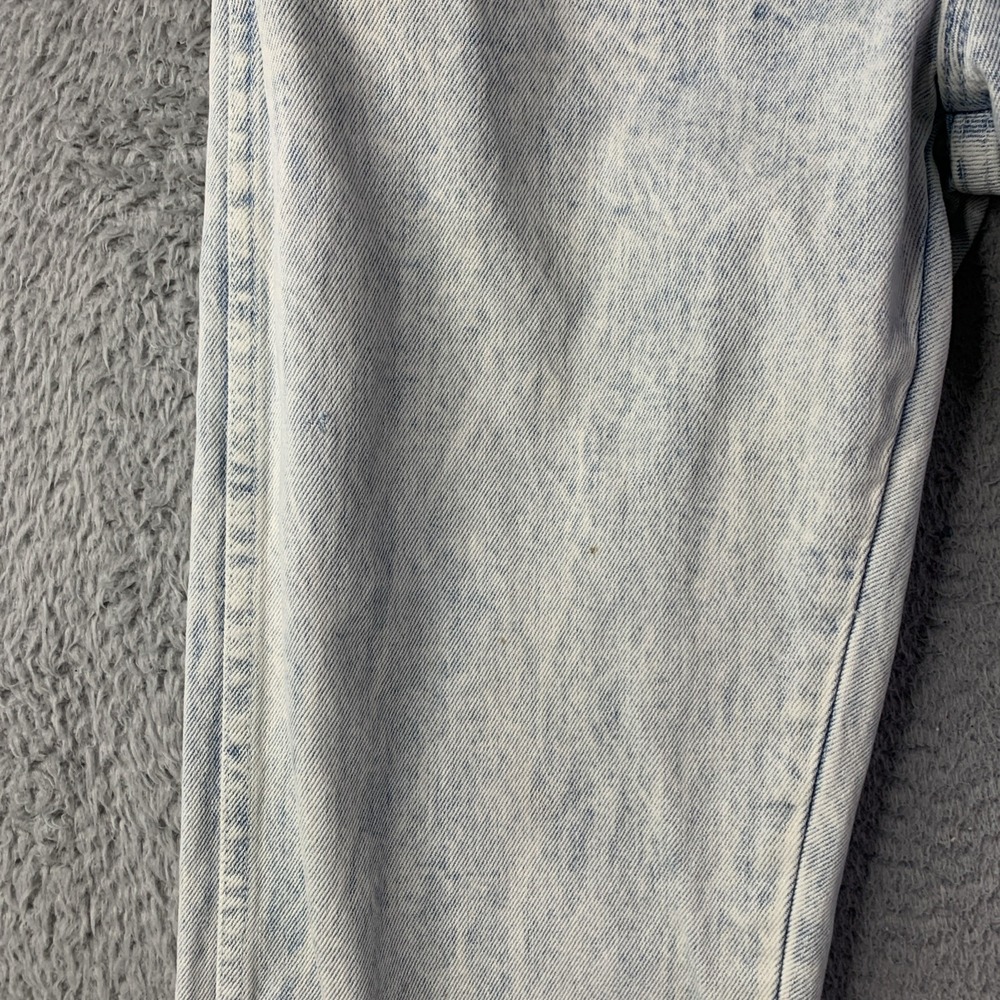 Vintage 1980s Wrangler Acid Wash Jeans Size 34x32 (32x29) Made In USA - Picture 6 of 16